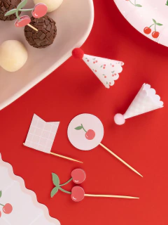 MINI CHAPEUZINHOS MIX CEREJA ROSA (10 UNID) - comprar online