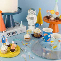 TOPPERS DE DOCES/CUPCAKES FOGUETES - comprar online