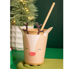 KIT SAIA + COPO PAPEL RENA (5 UNID) - comprar online