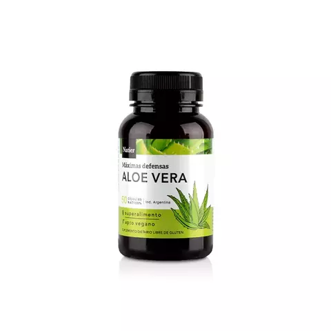 NATIER Cápsulas de Aloe Vera x 50 Unidades