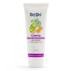 Crema Facial Rejuvenecedora de Noche Sri Sri Ayurveda - comprar online