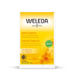 Jabón Vegetal de Caléndula x100ml. WELEDA - comprar online