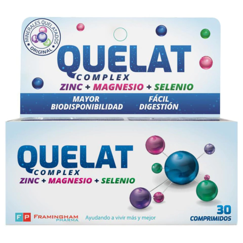 QUELAT COMPLEX - ZINC + MAGNESIO + SELENIO - comprar online