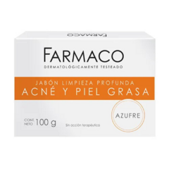 JABÓN DE AZUFRE PARA ACNÉ Y PIEL GRASA - FARMACO - comprar online