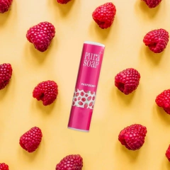 Pura Soap - Balsamo Labial Raspberry 3,5g