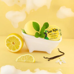 Bomba de baño SUN KISS - limón y vainilla orgánica ORGANIC SHOP en internet