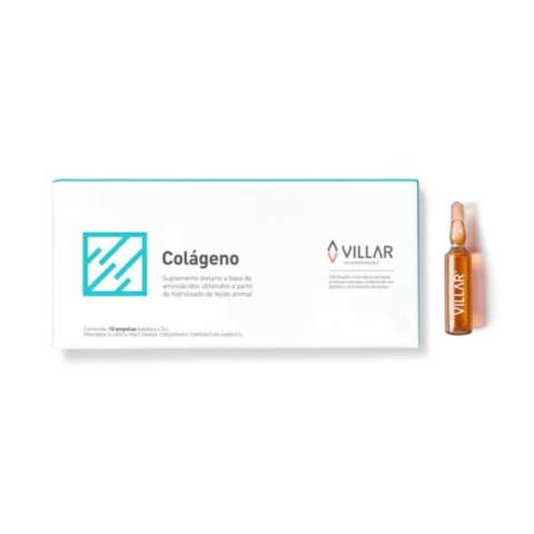 LABORATORIO VILLAR Hidrolizado Colágeno x3 cc - comprar online