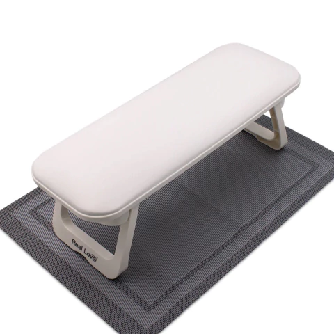 Apoio de Mão Dobrável com Tapete Antiderrapante Grande