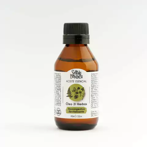ACEITE ESENCIAL - ÓLEO 31 HIERBAS 45ml. - comprar online