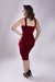 Vestido Red Velvet Sob Medida - Rainbow Pin Up Store