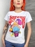 Camiseta Babylook Red Hot Branca (PsycheArt - Pronta entrega)