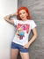 Camiseta Babylook Red Hot Branca (PsycheArt - Pronta entrega) - comprar online