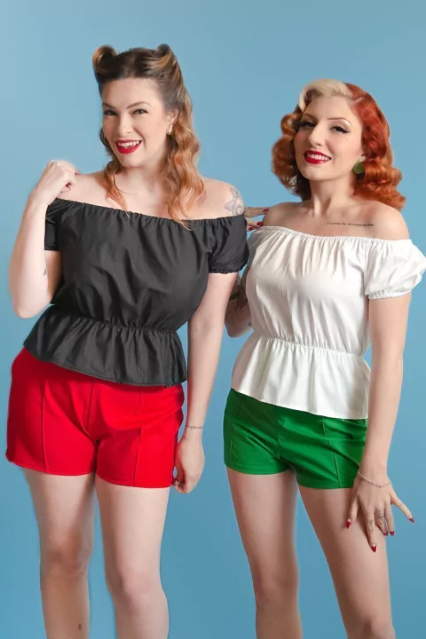 Blusa Carmen (Várias cores) Sob Medida - loja online