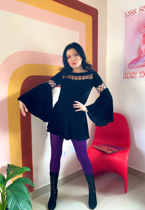 Vestido Sabbath Sob Medida - comprar online