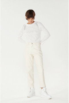 Polera c/r m/l ROMA (jazmin) - comprar online