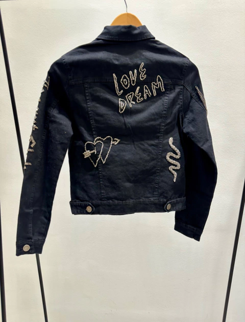 Campera DENIM ELOISE (negro)