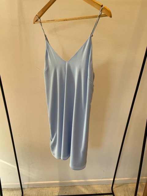 Vestido Classical Garden (celeste)