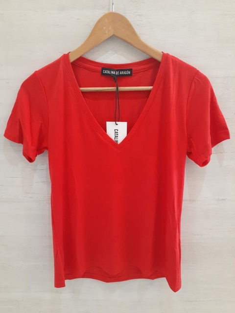 Remera Living California (Rojo)