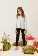 Cardigan Simona-Rosa-Verde - tienda online