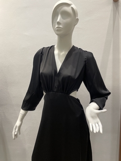 Vestido TELL THE VISION (NEGRO) - comprar online