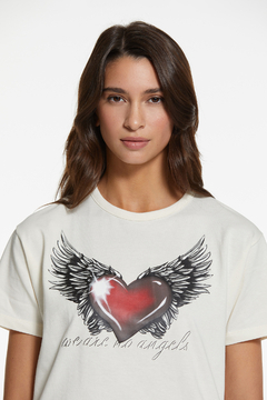 Remera Angel en internet