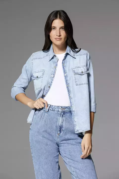 Camisa Sun Mid Blue