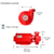 Bomba de Incêndio Centrífuga Monoestágio THSI-18 5.0cv Motor Trifásica IP21/IR3.2P.4V 60Hz Rotor 147mm Selo MEC.1 T12 Buna na internet