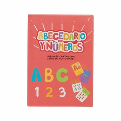 Cartas de aprendizaje. Abecedario y números -