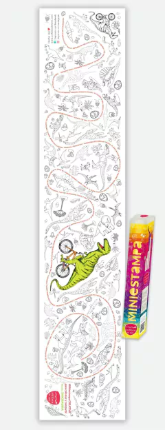 Miniestampas dino