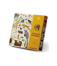 Rompecabezas animales de Africa x 750