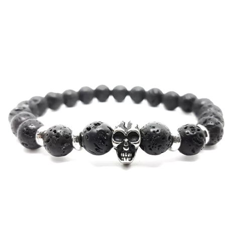 Vulcânica Skull Silver