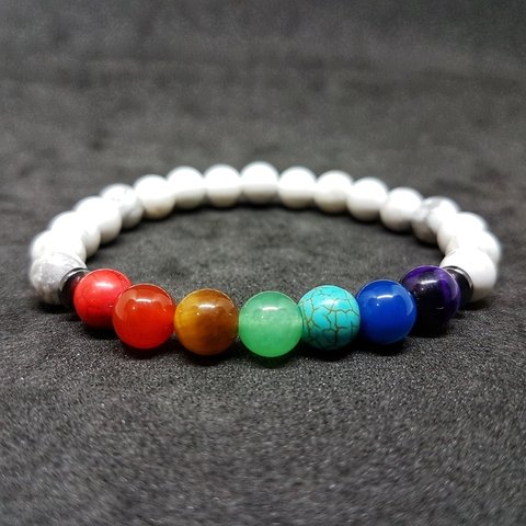 7 Chakras White - Pulseira de Equilíbrio