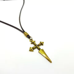 Colar Cruz Gold na internet