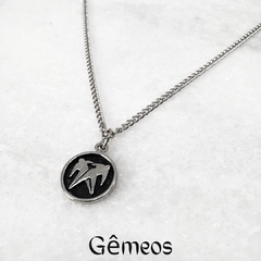 Colar Zodiaco Signo de Gêmeos