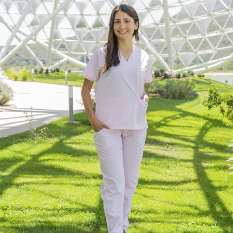 Ambo Fran rosa palido