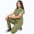 Ambo Zoe verde con verde malva - comprar online