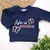 OUTLET CON FALLA BUZO LIFE IS GARDEN AZUL Nº73 (24-36 MESES) - comprar online