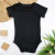 Body Jersey Liso Negro