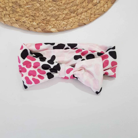 OUTLET DISCONTINUO VINCHA print rosa - comprar online