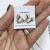 AROS LOVELY CHUNKY DE ACERO BLANCO en internet