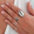 ANILLO WAVE SERENA DE PLATA 925 - comprar online
