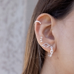 ARGOLLAS SHINE ESLABON DE PLATA 925 - comprar online