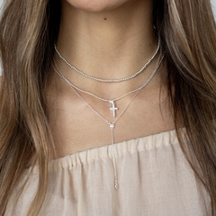 DIJE CRUZ SHINE DE PLATA 925 - comprar online