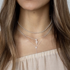 GARGANTILLA BOLITAS FULL DE PLATA 925 - comprar online