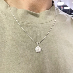 DIJE VIRGEN NINA DE PLATA 925 - comprar online