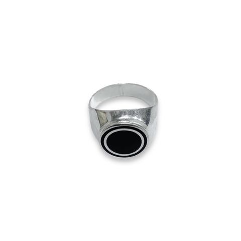 ANILLO BLACK DRAW DE PLATA 925