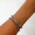 PULSERA MARIPOSA COLORS DE ACERO BLANCO en internet