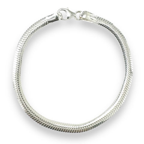PULSERA CINTA M DE PLATA 925