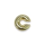 CUFF CHUNKY LISO DE ACERO DORADO