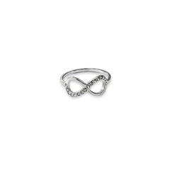 ANILLO INFINITO SHINE DE ACERO QUIRURGICO